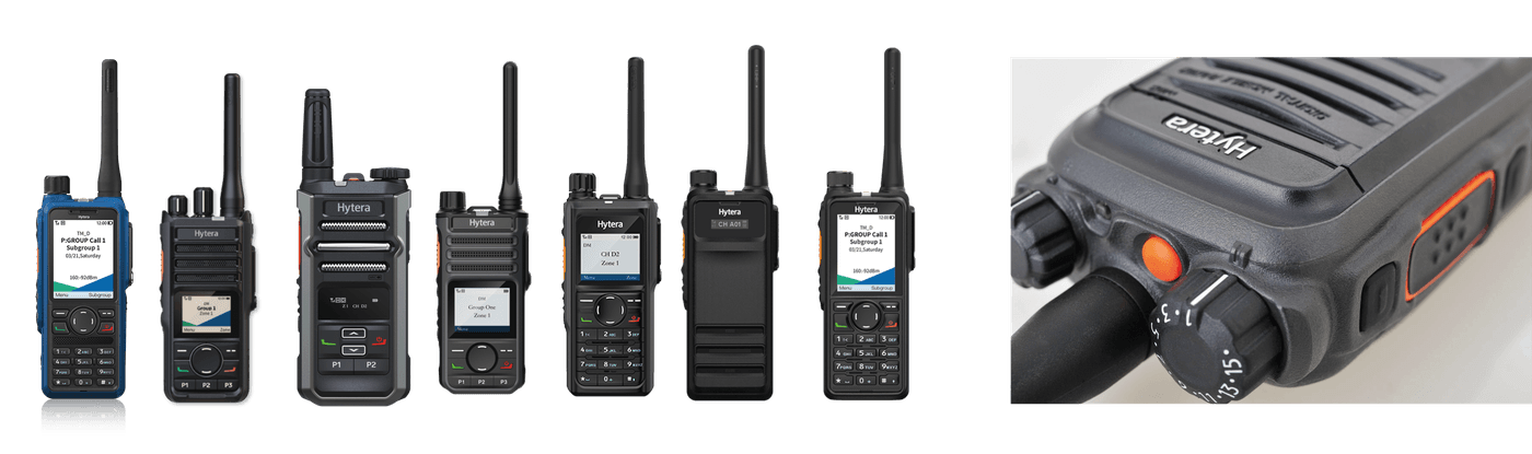 DMR Two-Way Radios in service