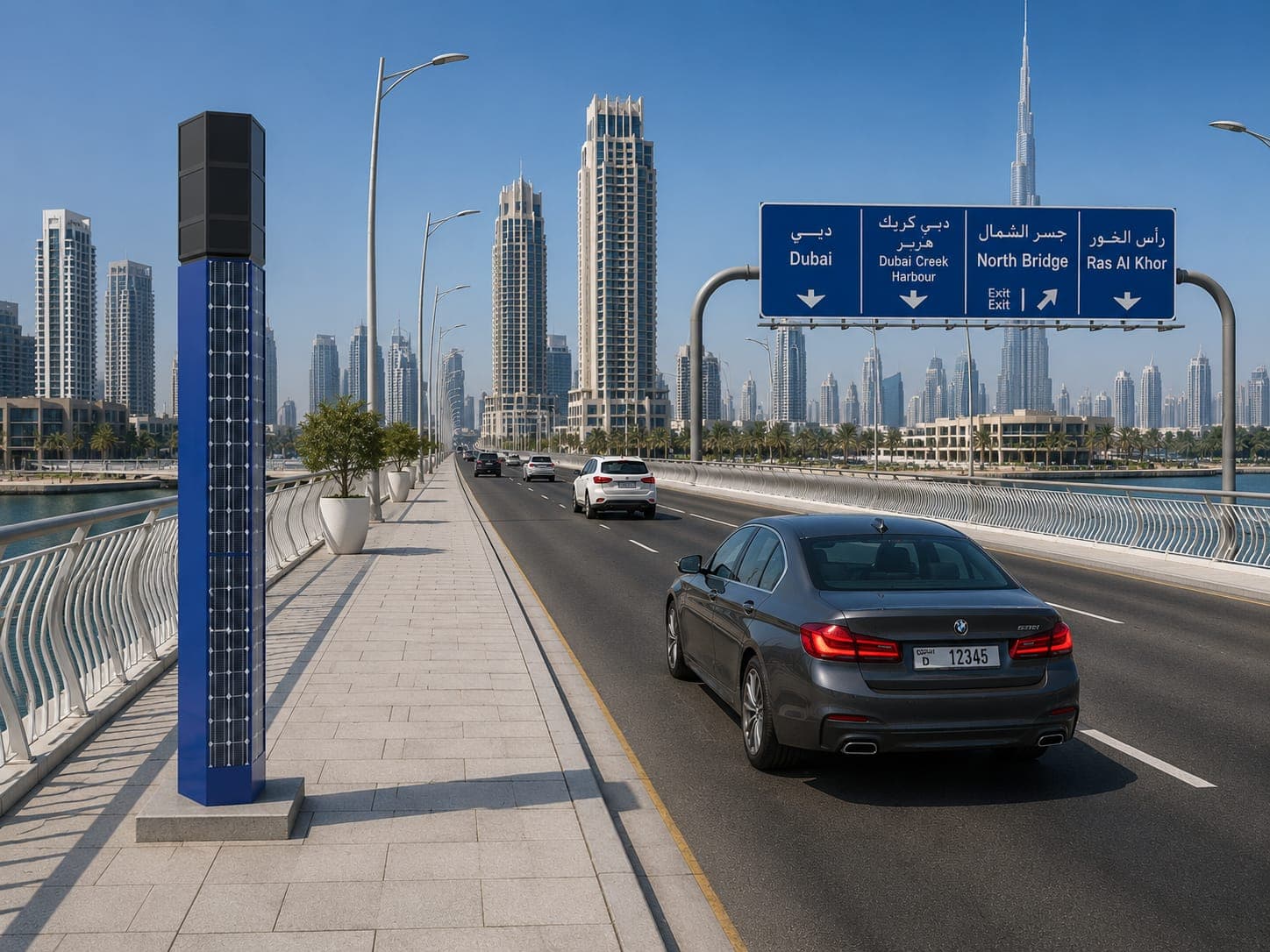 تركيب رادار الضبط الذكي بالطاقة الشمسية (Solar ISER)