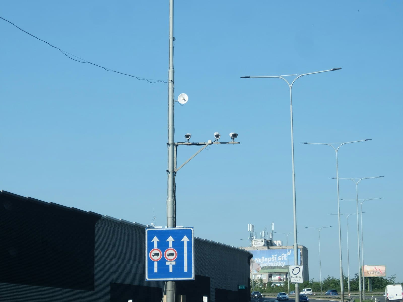 Intelligent Speed Enforcement Radar in service